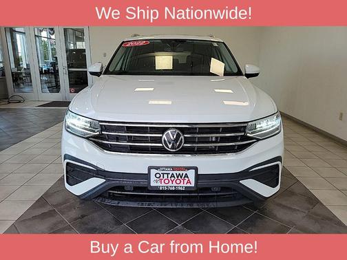 Oryx White Pearl 2022 Volkswagen Tiguan 2.0T SE 4MOTION