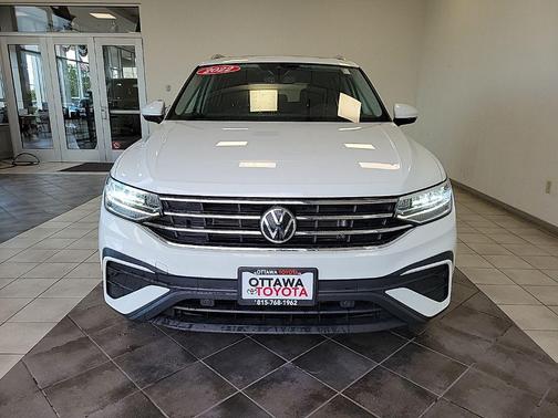 Oryx White Pearl 2022 Volkswagen Tiguan 2.0T SE 4MOTION