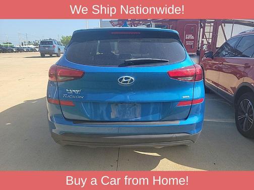 Aqua Blue 2020 Hyundai TUCSON SE