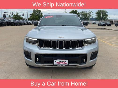 Silver Zynith 2022 Jeep Grand Cherokee Overland