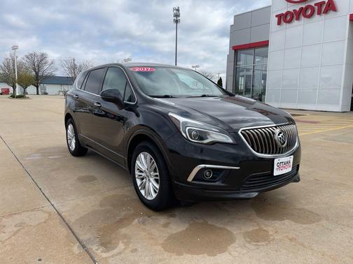 Ebony Twilight Metallic 2017 Buick Envision Preferred