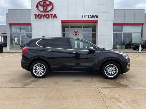 Ebony Twilight Metallic 2017 Buick Envision Preferred