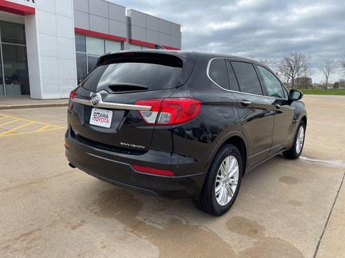 Ebony Twilight Metallic 2017 Buick Envision Preferred