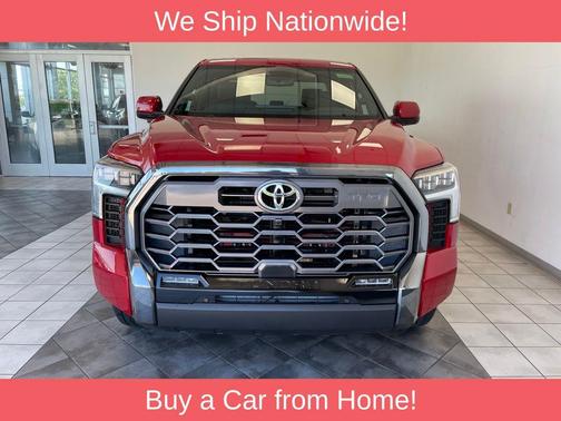 Supersonic Red 2026 Toyota Tundra Hybrid Platinum