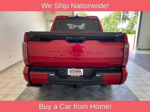 Supersonic Red 2026 Toyota Tundra Hybrid Platinum