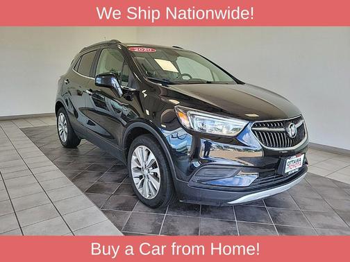 Ebony Twilight Metallic 2020 Buick Encore Preferred