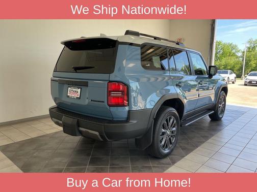 Heritage Blue/Gray Scape Roof 2026 Toyota Land Cruiser Base