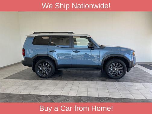 Heritage Blue/Gray Scape Roof 2026 Toyota Land Cruiser Base