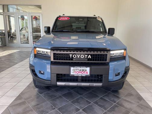 Heritage Blue/Gray Scape Roof 2026 Toyota Land Cruiser Base