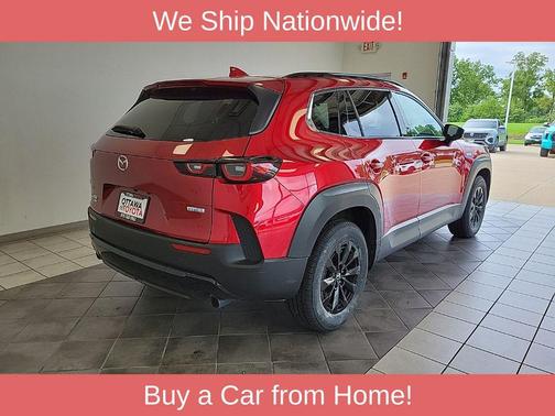 Soul Red Crystal Metallic 2025 Mazda CX-50 Hybrid Premium Package