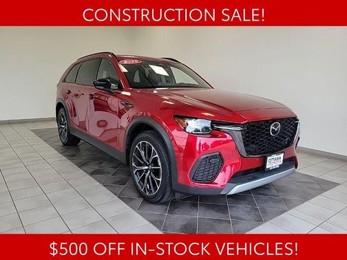 Soul Red Crystal Metallic 2025 Mazda CX-70 PHEV Premium Plus Package
