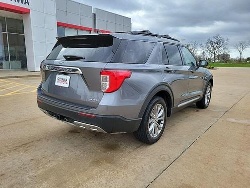 Carbonized Gray Metallic 2023 Ford Explorer XLT