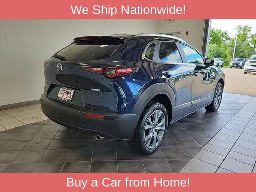 Deep Crystal Blue Mica 2025 Mazda CX-30 2.5 S Preferred Package