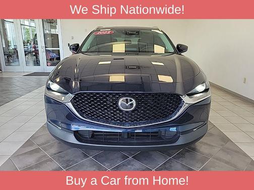 Deep Crystal Blue Mica 2025 Mazda CX-30 2.5 S Preferred Package