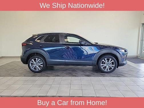 Deep Crystal Blue Mica 2025 Mazda CX-30 2.5 S Preferred Package