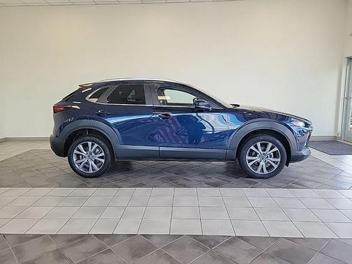 Deep Crystal Blue Mica 2025 Mazda CX-30 2.5 S Preferred Package