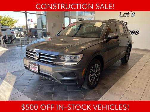 Platinum Gray Metallic 2019 Volkswagen Tiguan 2.0T SE 4MOTION