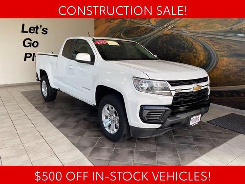 Summit White 2022 Chevrolet Colorado LT
