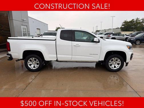 Summit White 2022 Chevrolet Colorado LT
