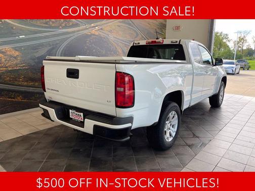 Summit White 2022 Chevrolet Colorado LT