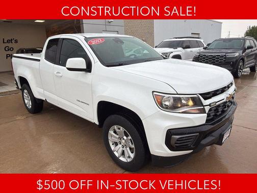Summit White 2022 Chevrolet Colorado LT