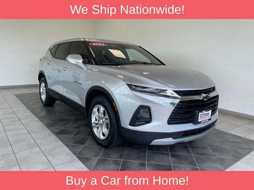 Silver Ice Metallic 2021 Chevrolet Blazer 2LT