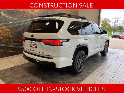 Wind Chill Pearl 2026 Toyota Sequoia Platinum