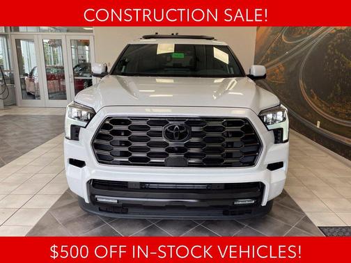 Wind Chill Pearl 2026 Toyota Sequoia Platinum