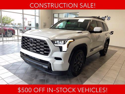 Wind Chill Pearl 2026 Toyota Sequoia Platinum