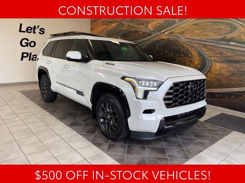 Wind Chill Pearl 2026 Toyota Sequoia Platinum