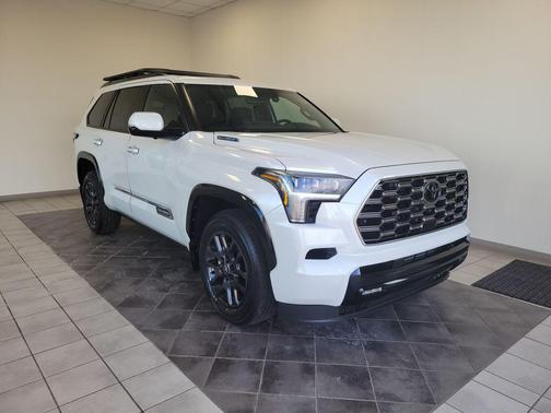 Wind Chill Pearl 2026 Toyota Sequoia Platinum