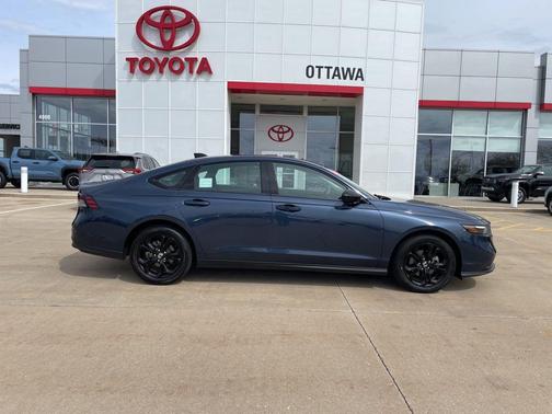 Canyon River Blue Met 2025 Honda Accord SE