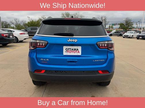 Hydro Blue Pearlcoat 2025 Jeep Compass Limited