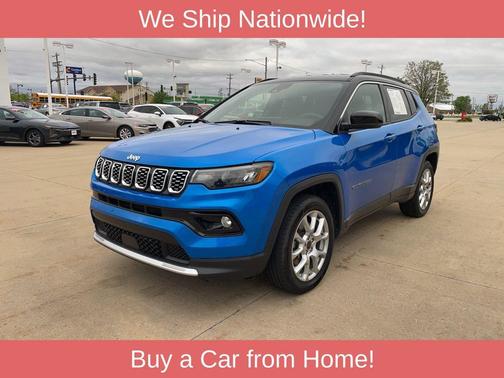 Hydro Blue Pearlcoat 2025 Jeep Compass Limited