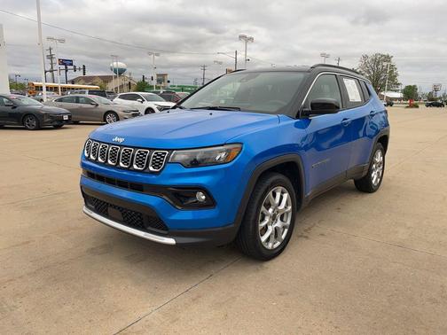 Hydro Blue Pearlcoat 2025 Jeep Compass Limited