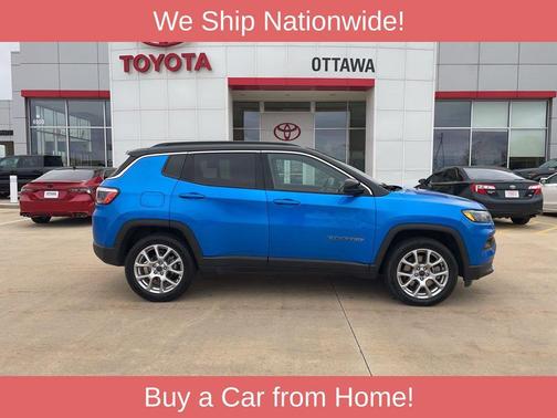 Hydro Blue Pearlcoat 2025 Jeep Compass Limited