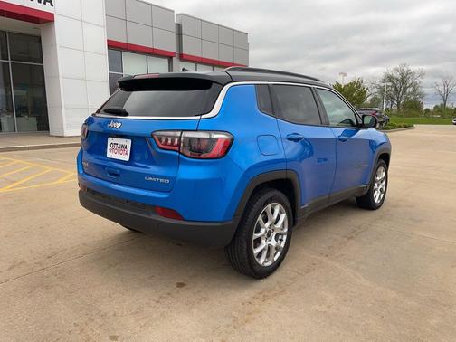 Hydro Blue Pearlcoat 2025 Jeep Compass Limited