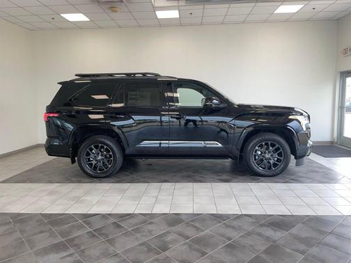 Midnight Black Metallic 2026 Toyota Sequoia Platinum