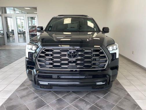 Midnight Black Metallic 2026 Toyota Sequoia Platinum