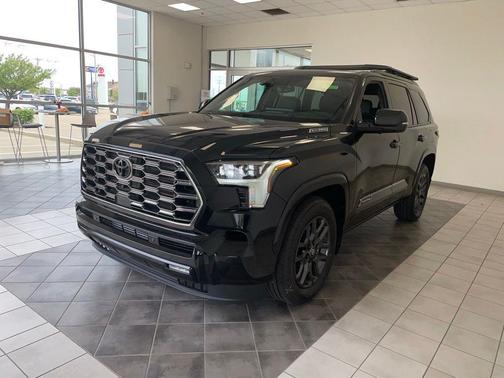 Midnight Black Metallic 2026 Toyota Sequoia Platinum