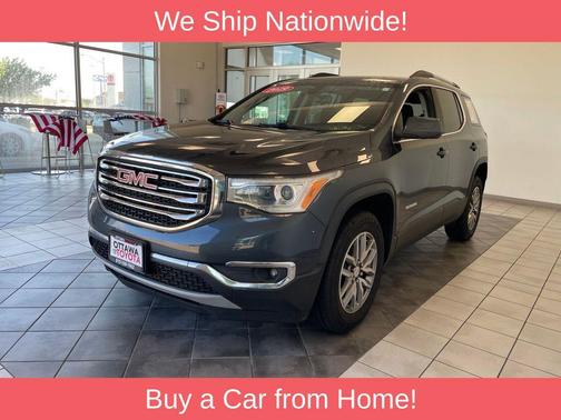 Dark Sky Metallic 2019 GMC Acadia SLE-2