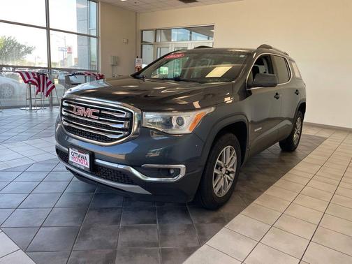 Dark Sky Metallic 2019 GMC Acadia SLE-2