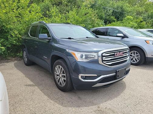 Dark Sky Metallic 2019 GMC Acadia SLE-2