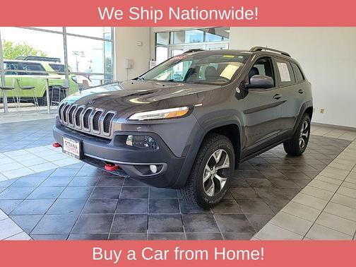 Granite Crystal Metallic Clearcoat 2015 Jeep Cherokee Trailhawk