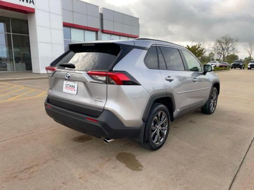 Silver Sky Metallic 2023 Toyota RAV4 Hybrid XLE Premium