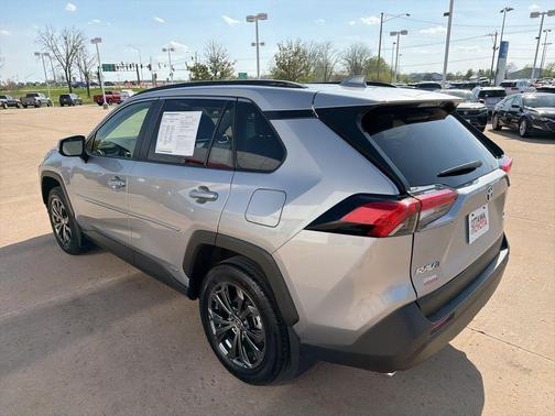 Silver Sky Metallic 2023 Toyota RAV4 Hybrid XLE Premium