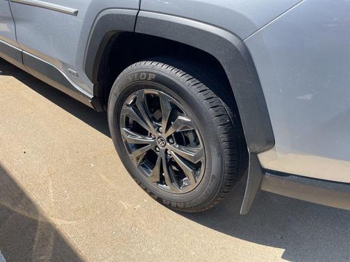 Silver Sky Metallic 2023 Toyota RAV4 Hybrid XLE Premium