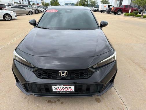 Crystal Black Pearl 2025 Honda Civic Sport