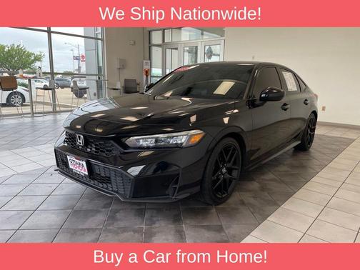 Crystal Black Pearl 2025 Honda Civic Sport