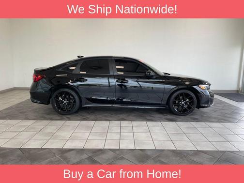 Crystal Black Pearl 2025 Honda Civic Sport